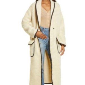 NWT- Free People "Irresistible Teddi Cardi"- Long